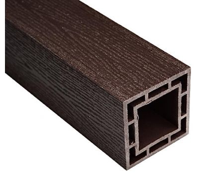 Столб из ДПК WOOD Шоколад от производителя  Faynag по цене 1 452 р